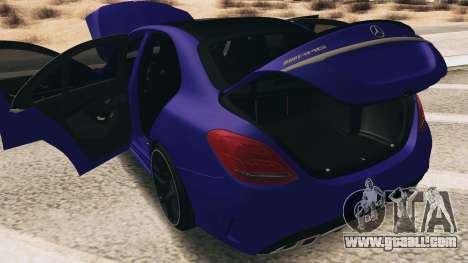 Mercedes-Benz C63S AMG for GTA San Andreas