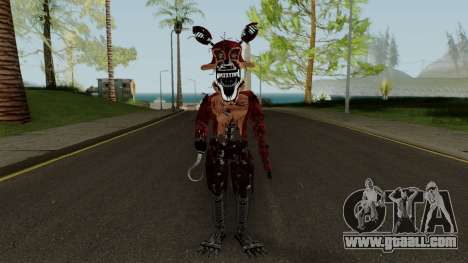 Nightmare Foxy (FNaF) for GTA San Andreas