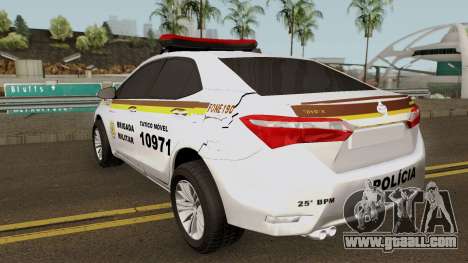 Toyota Corolla Brazilian Police (Patamo) for GTA San Andreas