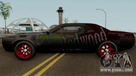 Dodge Challenger SRT Redwood (Gauntlet) 2012 for GTA San Andreas