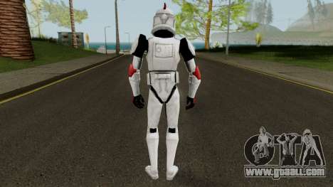 Clone Trooper Red (Star Wars The Clone Wars) for GTA San Andreas