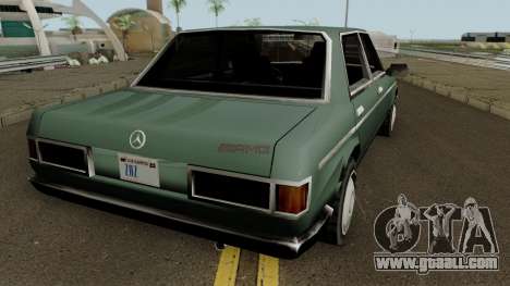 Admiral (Mercedes-Benz 280E Style) Low Poly for GTA San Andreas