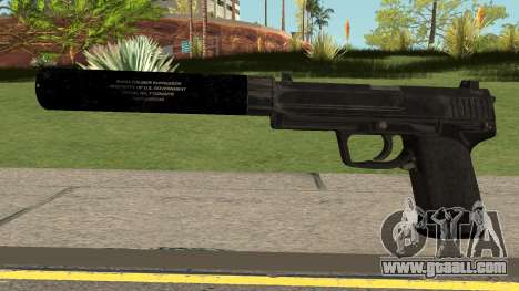 COD-MWR USP45 Suppressed for GTA San Andreas