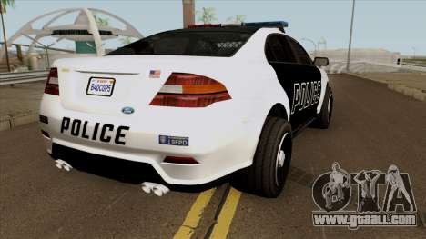 Ford Taurus Police (Interceptor style) 2012 for GTA San Andreas