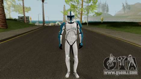 Clone Trooper Blue (Star Wars The Clone Wars) for GTA San Andreas