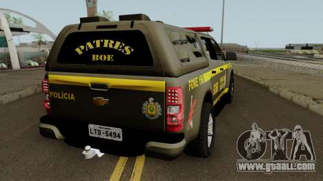 Chevrolet S10 Police (Patrulhas Especiais) for GTA San Andreas