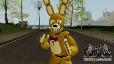 SpringBonnie V9 (FNaF) for GTA San Andreas