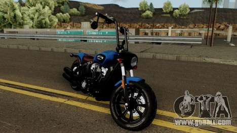 Indian Scout Bobber 2018 for GTA San Andreas