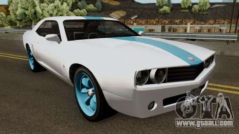 Dodge Challenger SRT Normal (Gauntlet) 2012 for GTA San Andreas