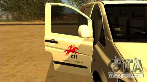 Mercedes Vito CTT - Portuguese Mail Van for GTA San Andreas