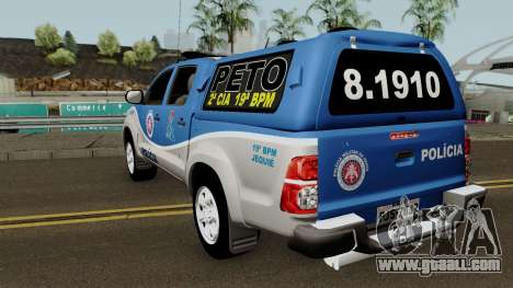 Toyota Hilux PETO CIA Jequie for GTA San Andreas