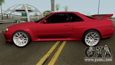 Nissan Skyline GT-R R34 1999 for GTA San Andreas