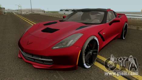 Chevrolet Corvette Z51 C7 2014 for GTA San Andreas