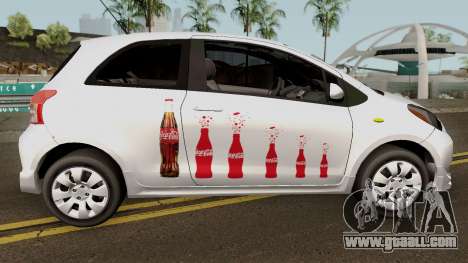 Toyota Yaris Coca-Cola 2008 for GTA San Andreas
