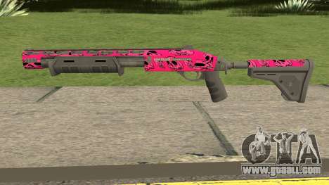 Rifle GTA V Online Pink Skull Livery for GTA San Andreas