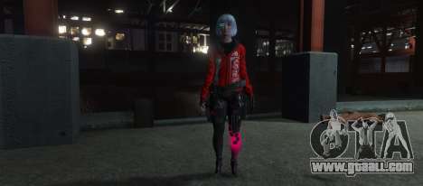 GTA 5 Cyberpunk Custom Female Ped