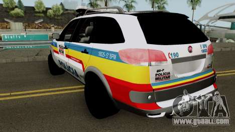 Fiat Palio Weekend Trekking 2012 PMMG for GTA San Andreas