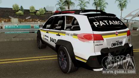 Fiat Palio Weekend Brazilian Police (Patamo) for GTA San Andreas