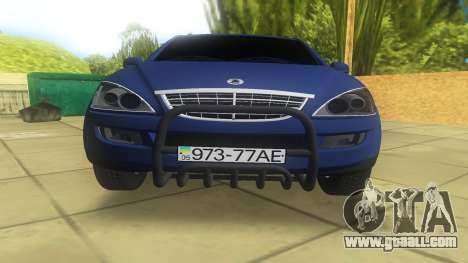 SsangYong New Kyron 2013 for GTA Vice City