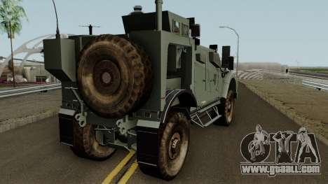 M-ATV Croatian Army for GTA San Andreas