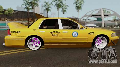 Ford Crown Victoria New York Taxi (Taxi Movie) for GTA San Andreas