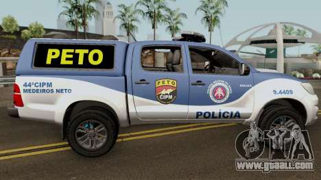 Toyota Hilux 2015 PETO CIPM PMBA for GTA San Andreas