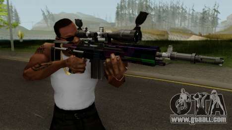 Rainbow Sniper Rifle for GTA San Andreas