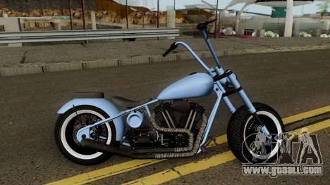 Western Motorcycle Zombie Chopper Con Pain GTA V for GTA San Andreas