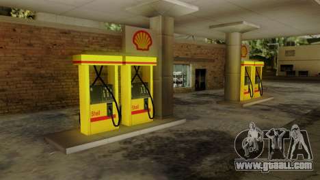 Shell Gas Stations v1.6 for GTA San Andreas