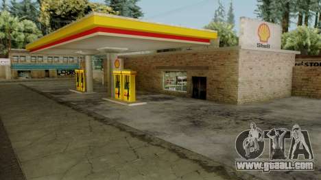 Shell Gas Stations v1.6 for GTA San Andreas