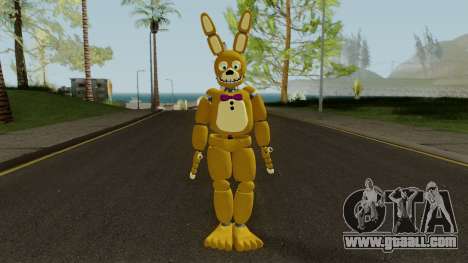 SpringBonnie V9 (FNaF) for GTA San Andreas