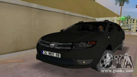 2013 Dacia Logan MCV for GTA Vice City