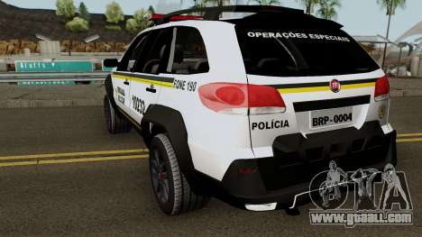 Fiat Palio Weekend Brazilian Police for GTA San Andreas