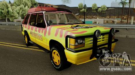 Ford Explorer - Jurassic Park v2 for GTA San Andreas