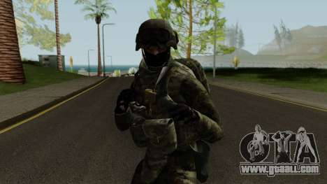 Expeditionary Soldier for GTA San Andreas