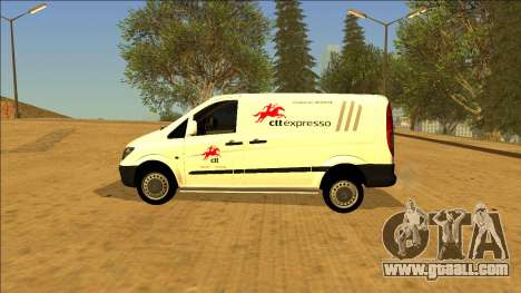 Mercedes Vito CTT - Portuguese Mail Van for GTA San Andreas