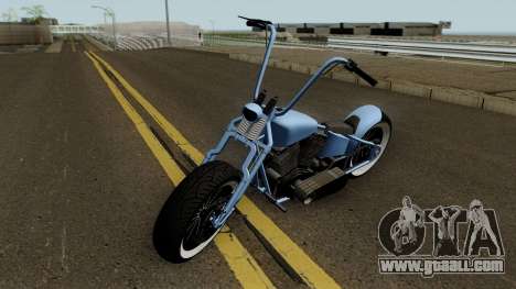 Western Motorcycle Zombie Bobber GTA V for GTA San Andreas