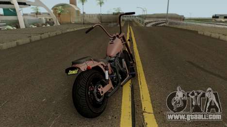 Western Motorcycle Daemon GTA V for GTA San Andreas
