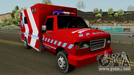 Ambulance: Mission Row San Andreas for GTA San Andreas