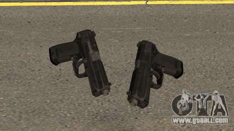 COD-MWR USP45 Stock for GTA San Andreas