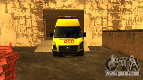 Volkswagen Crafter Portuguese Towtruck for GTA San Andreas