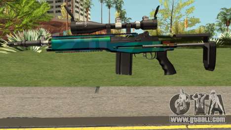 Rainbow Sniper Rifle for GTA San Andreas