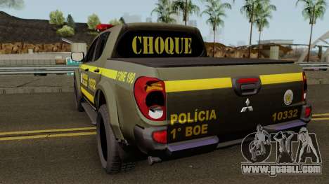Mitsubishi L200 Brazilian Police (CHOQUE) for GTA San Andreas