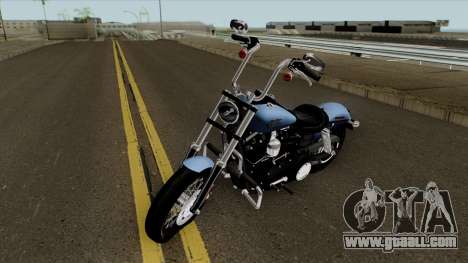 Harley-Davidson FXDB - Dyna Street Bob 2017 for GTA San Andreas