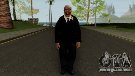 PS2 LCS JD Suit Skin for GTA San Andreas