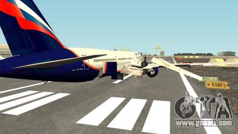 Boeing 767-300 Aeroflot Livery for GTA San Andreas