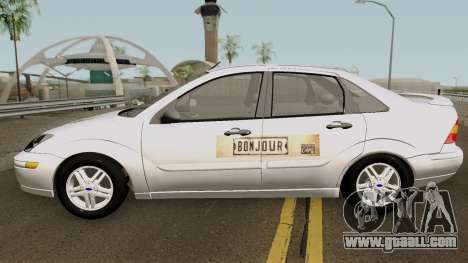 Ford Focus (Bonjour Bar Delivery Food) 2004 for GTA San Andreas