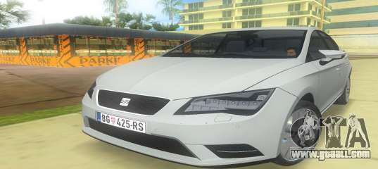 2013 Seat Leon Fr for GTA Vice City
