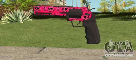 GTA Online Heavy Revolver Mk.2 Pink Skull for GTA San Andreas