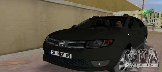 2013 Dacia Logan MCV for GTA Vice City